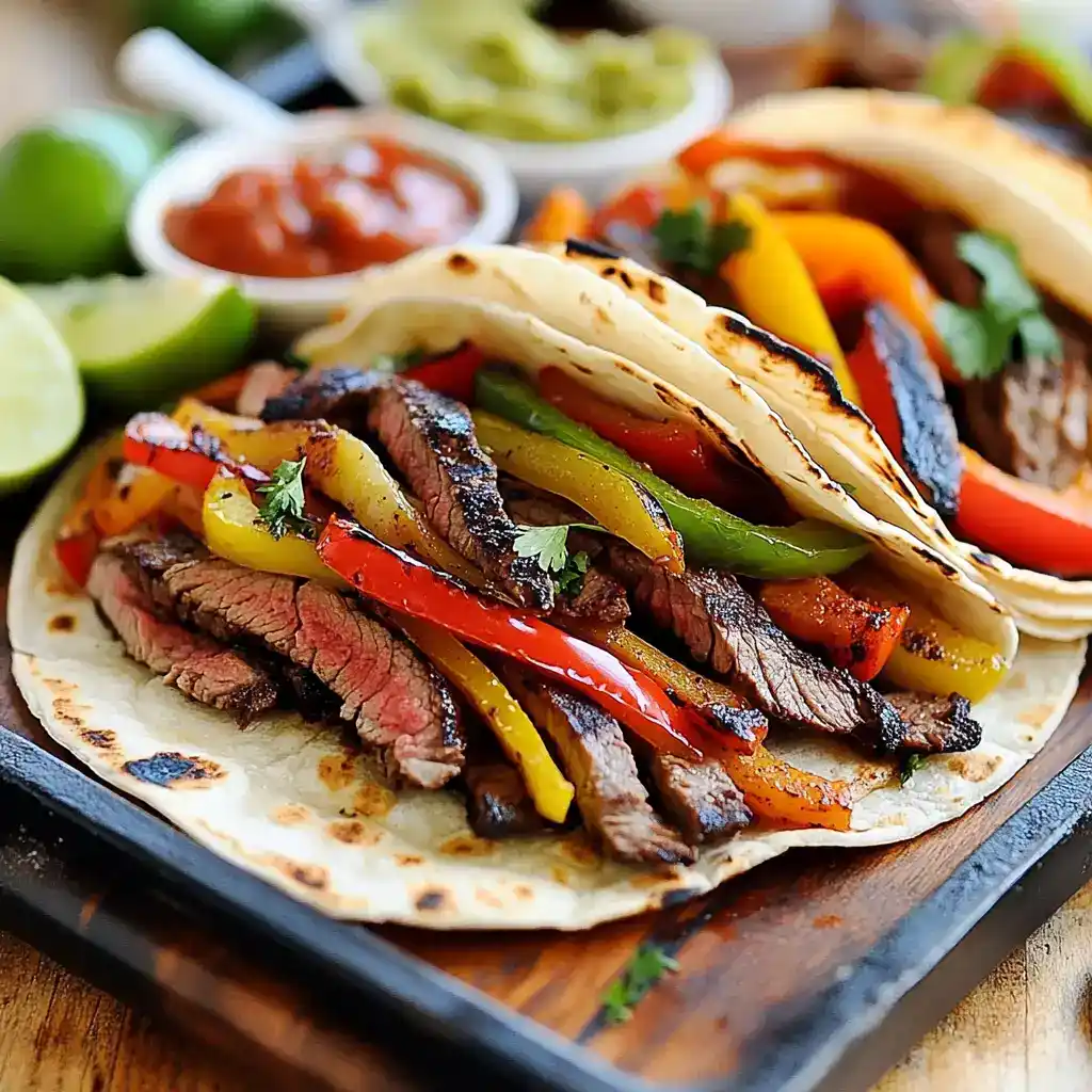 Grilled Steak Fajitas