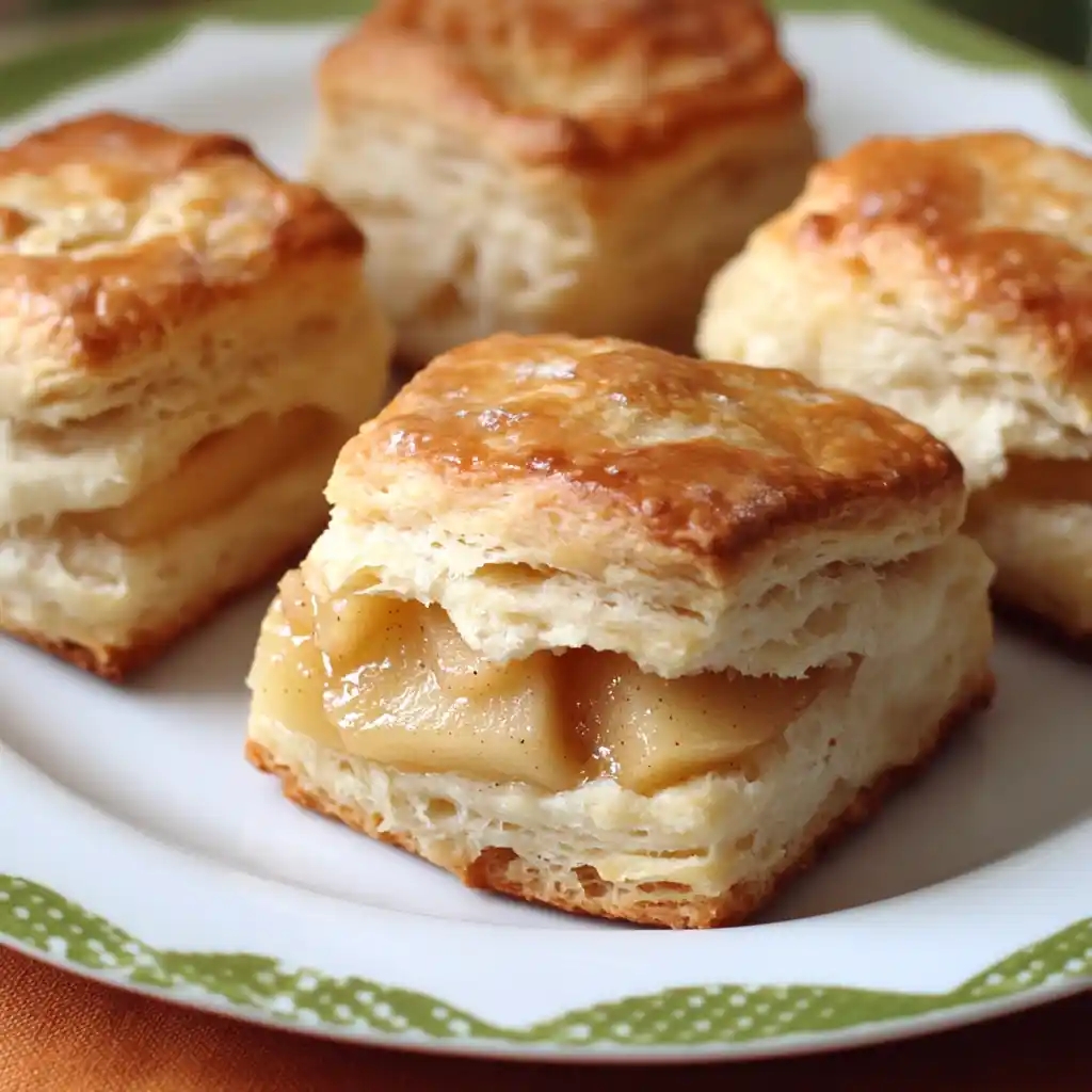 Buttered apple pie scones with a flaky, golden crust and tender interior filled with sweet apple filling. Perfect for breakfast or teatime, these scones are easy to make and full of cozy flavors.