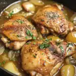 Apple Cider Braised Chicken