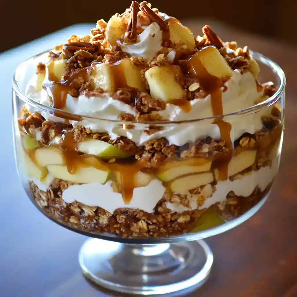 Apples with Cinnamon Trifle
