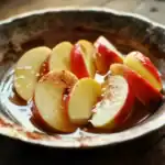 Apples with Maple Juices