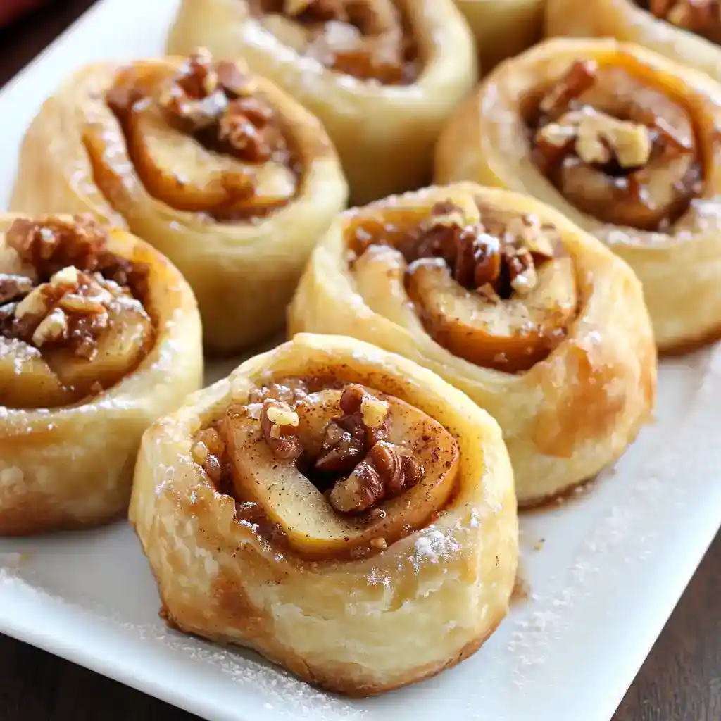 Apples with Walnuts Rolls