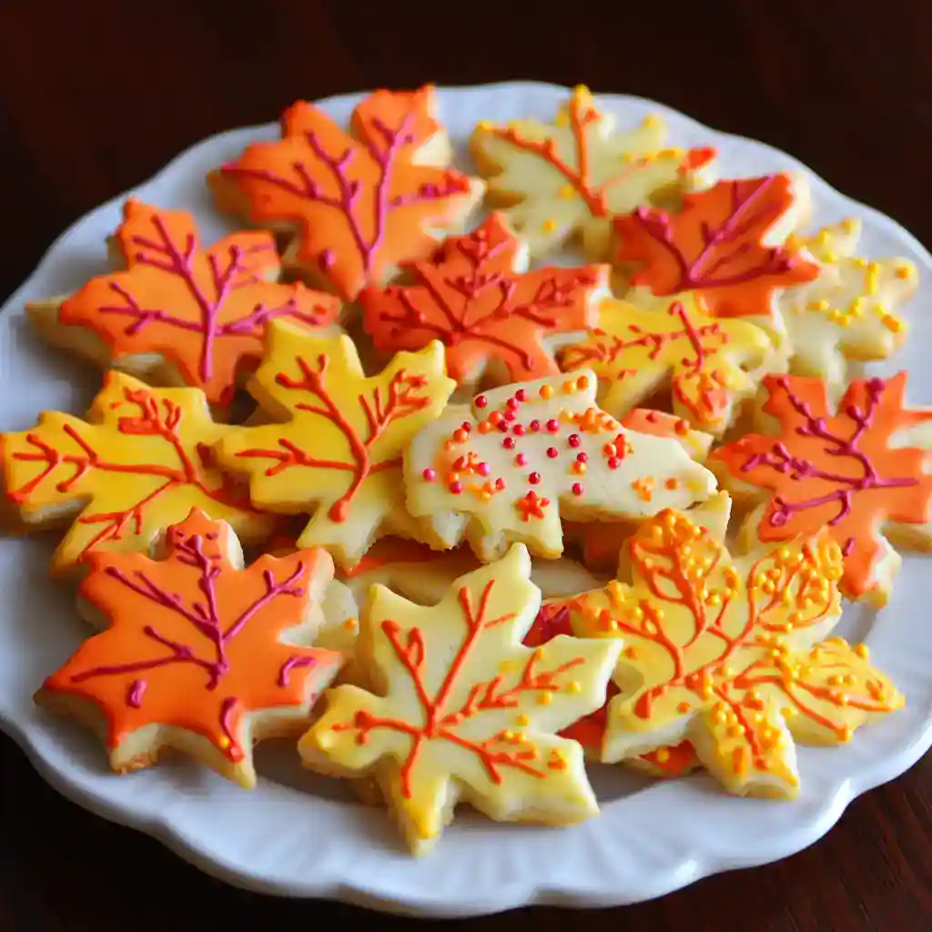 Autumn Leaf Cookies