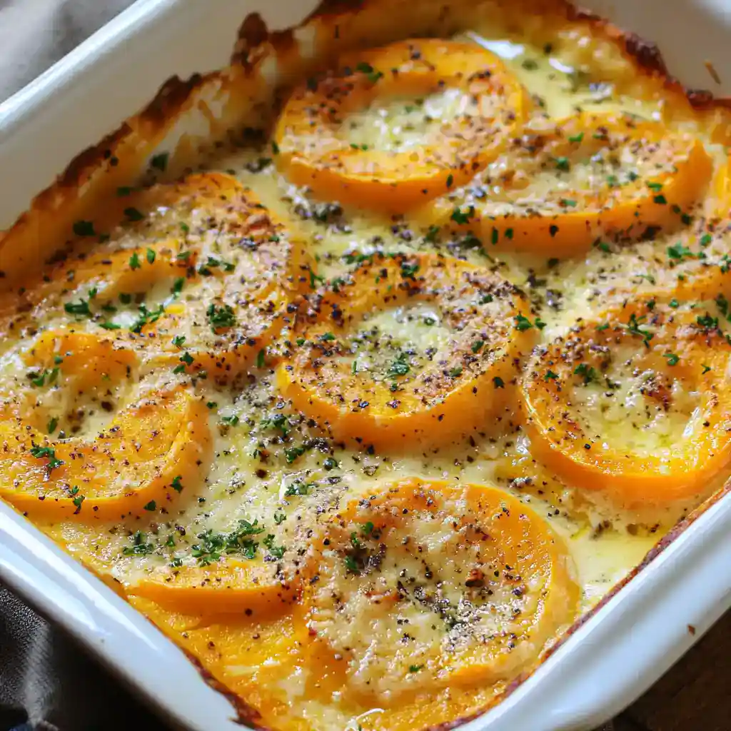 Butternut Squash Gratin