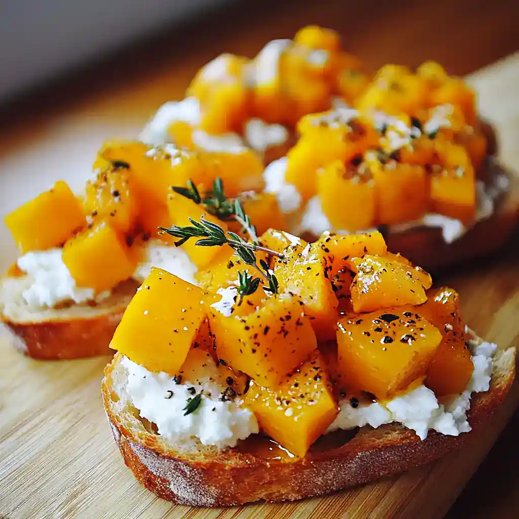 Classic Pumpkins Bruschetta