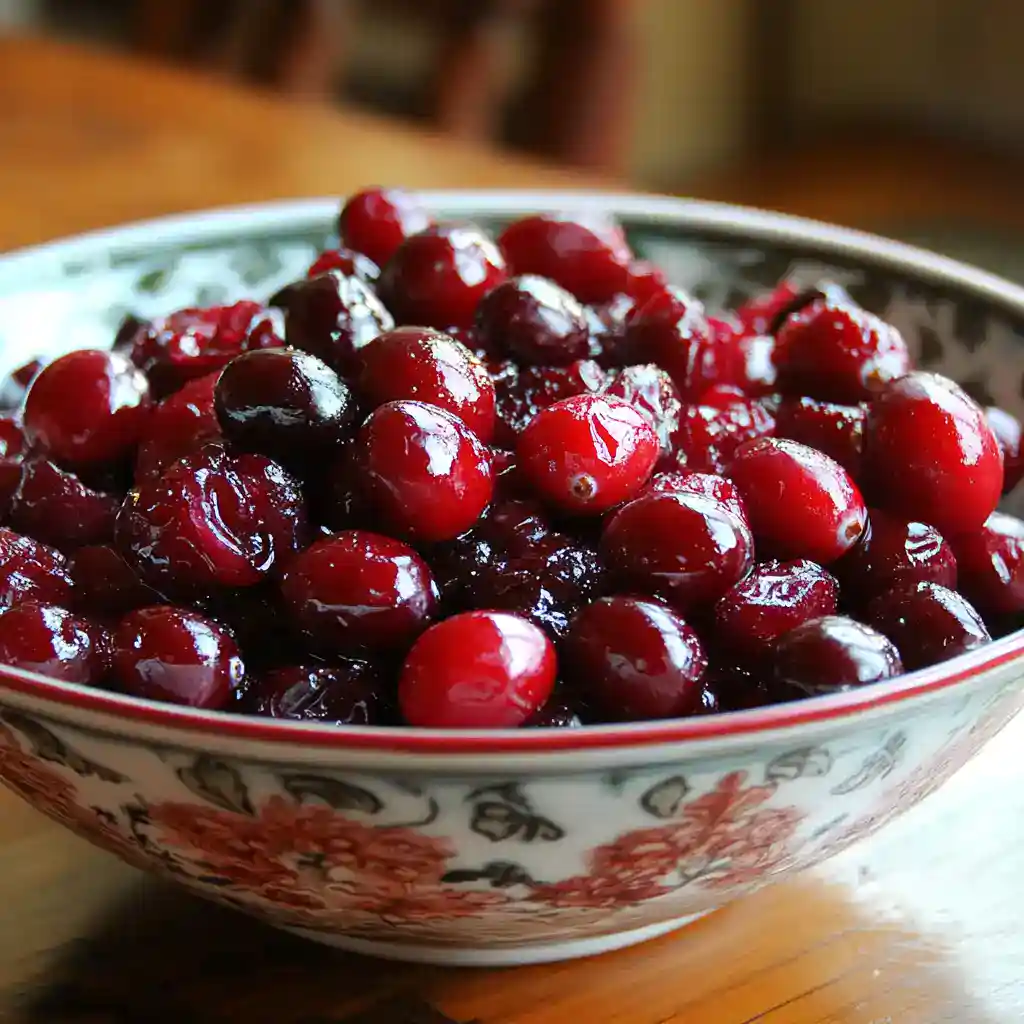 Cranberries with Spices Dips