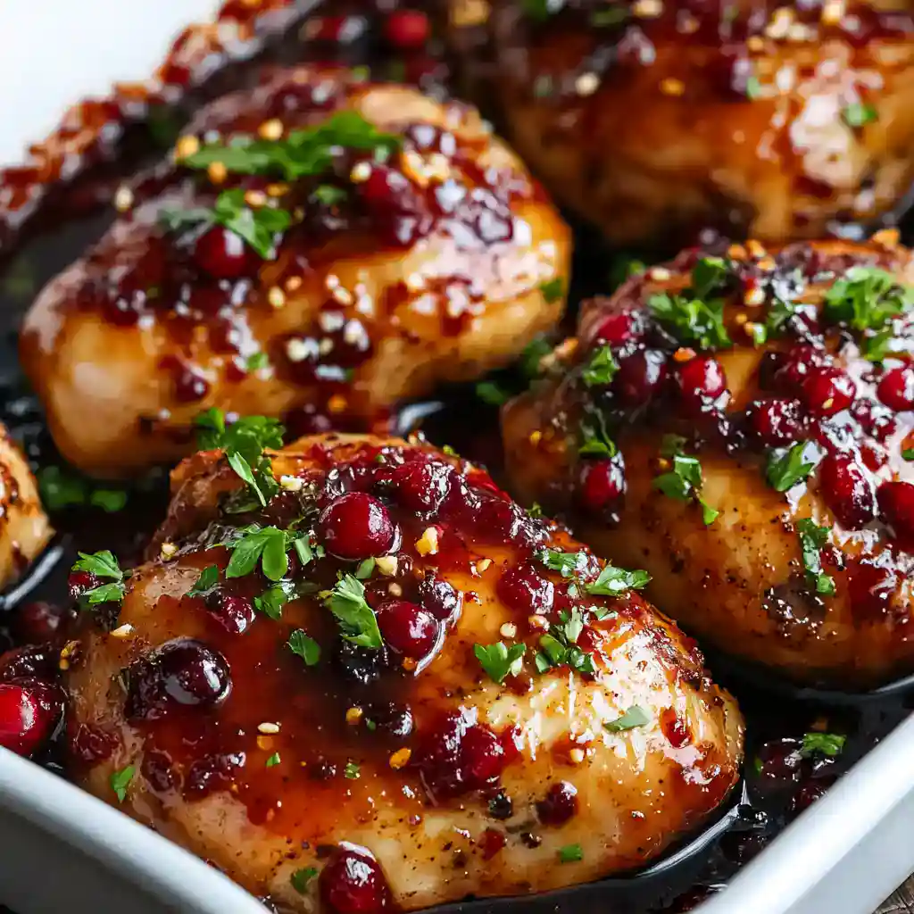 Cranberry Glazed Chicken