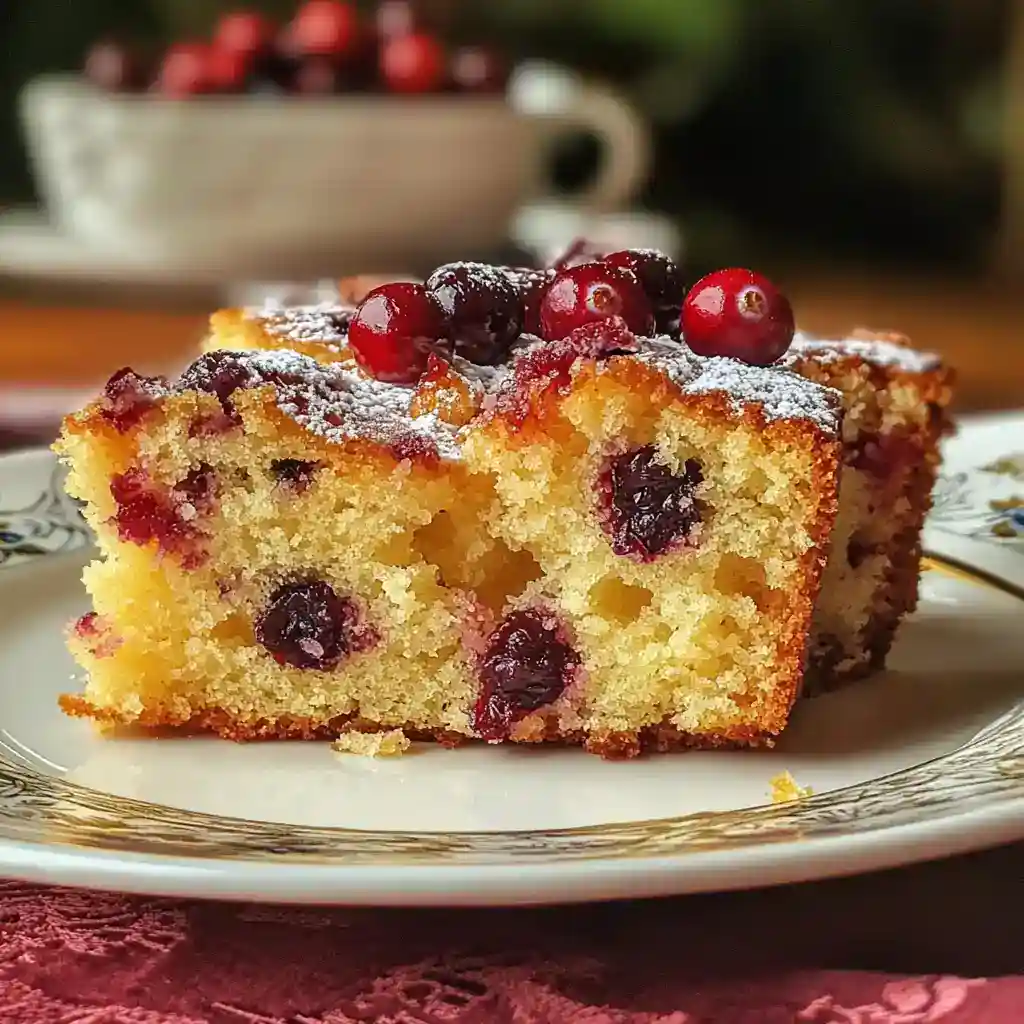 Cranberry Orange Cake