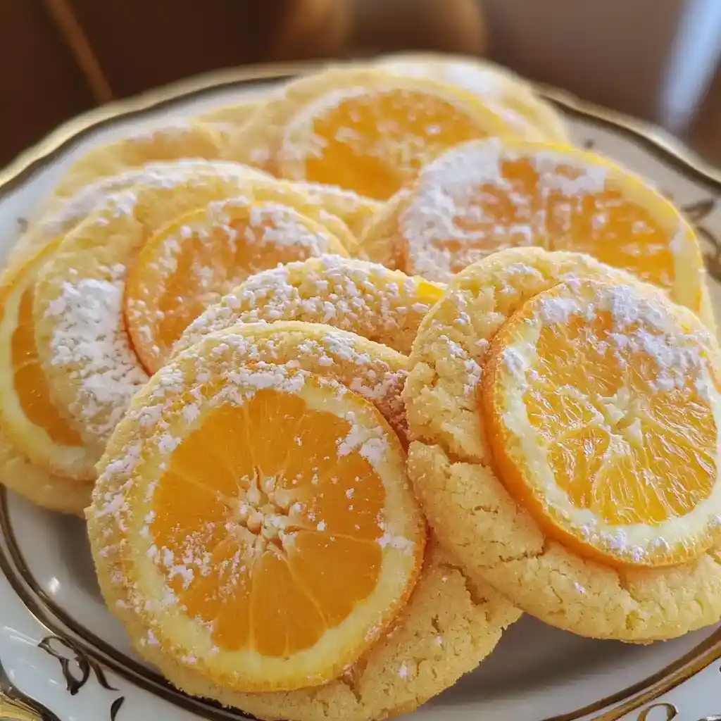 Elegant Oranges Cookies