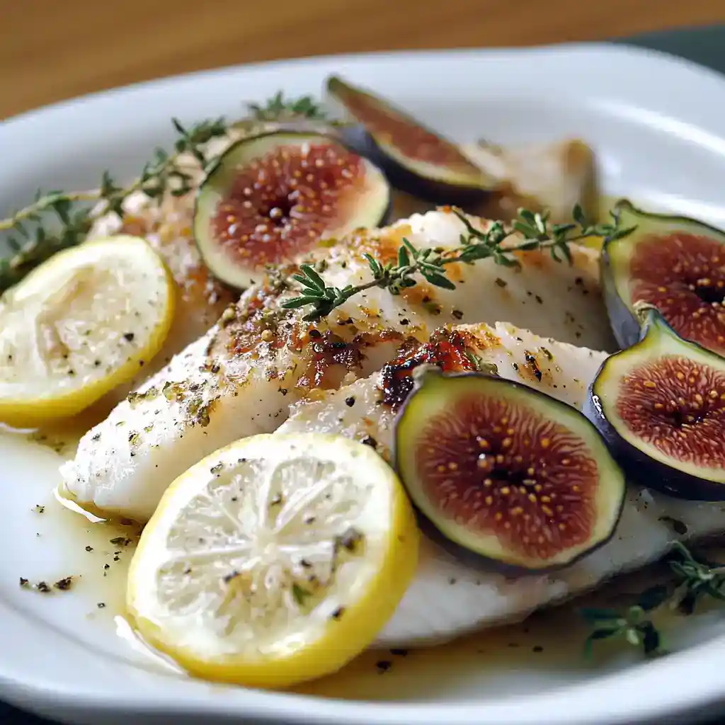 Figs with Herbs Fish