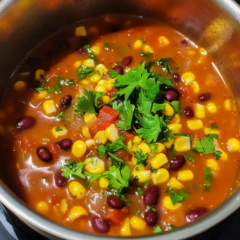 Golden Corn and Bean Stew