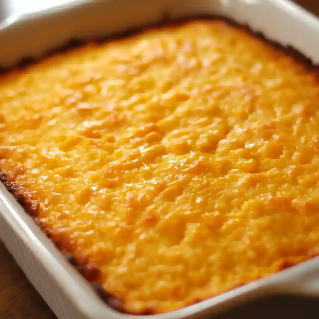 Golden Cornbread Casserole