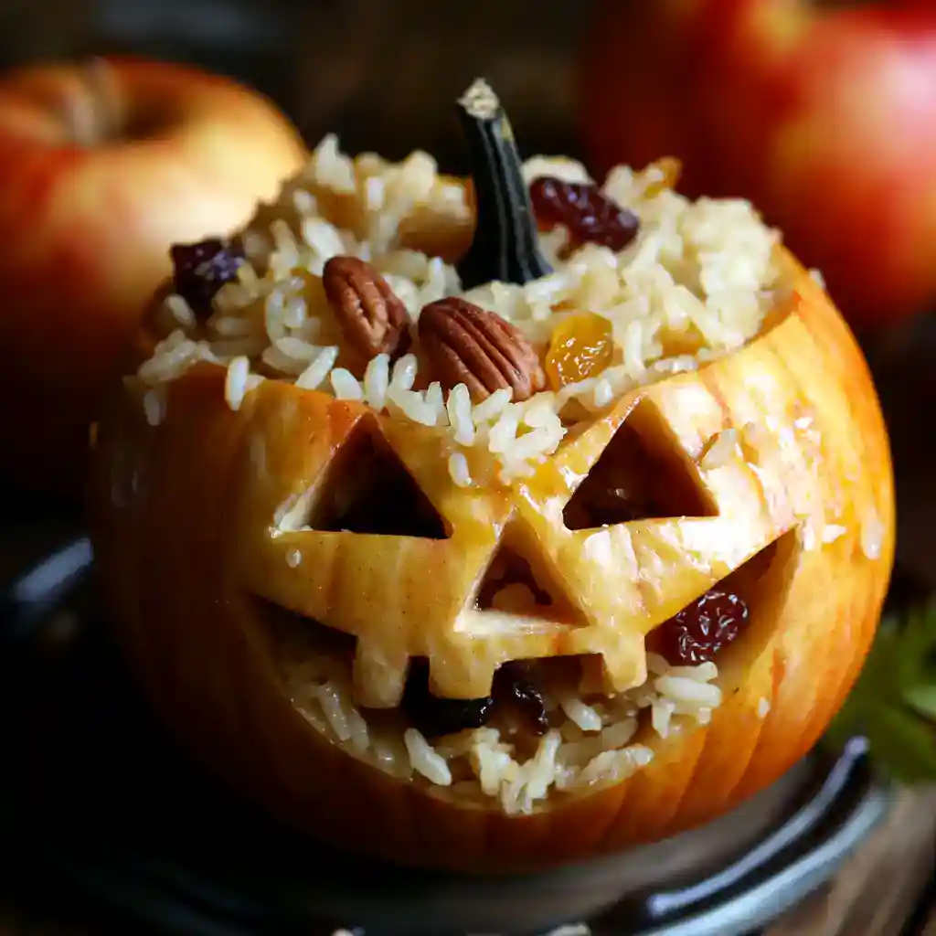 Halloween Apples Rice