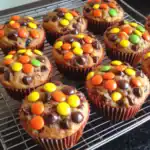 Halloween Candy Muffins