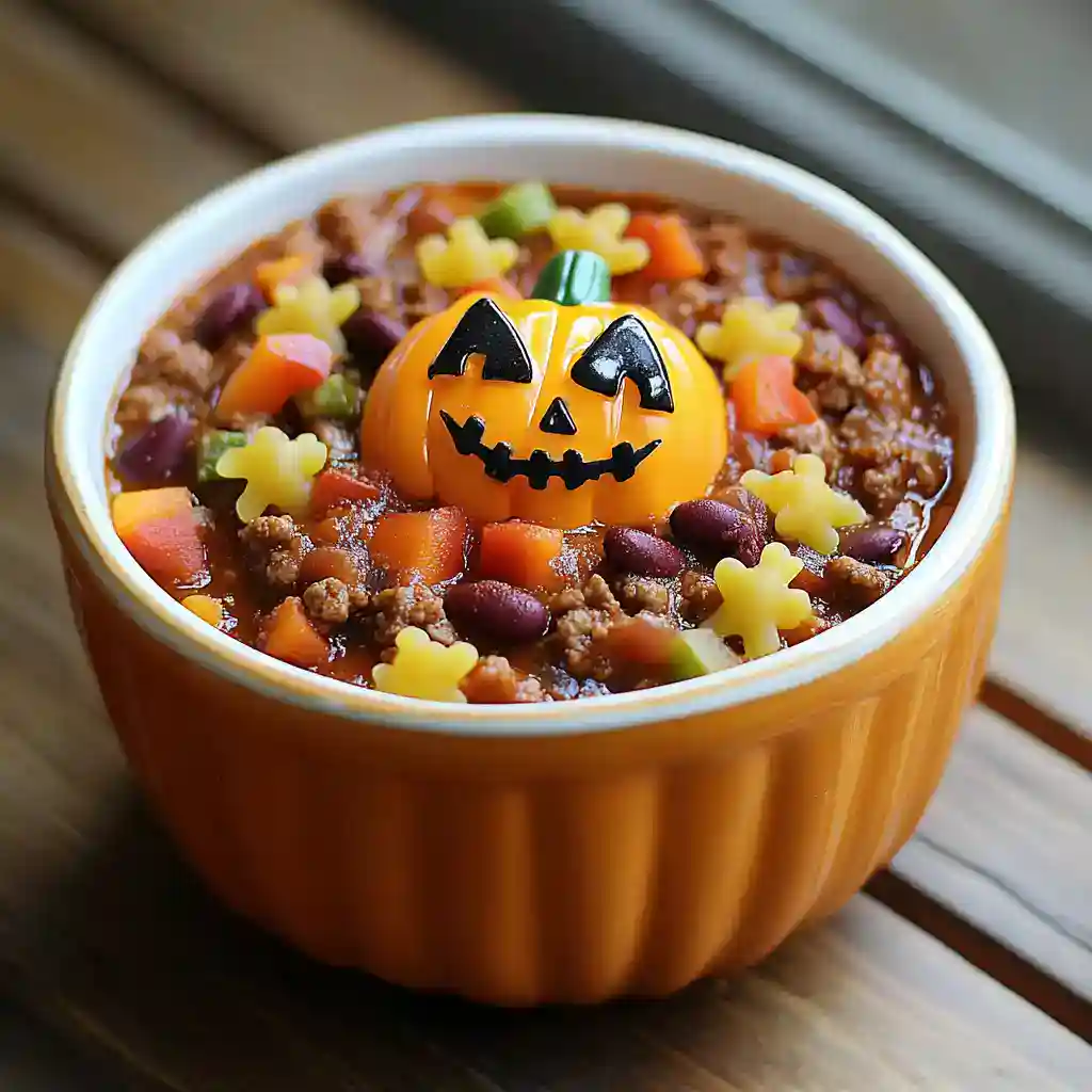 Halloween Fun-shaped Foods Chili