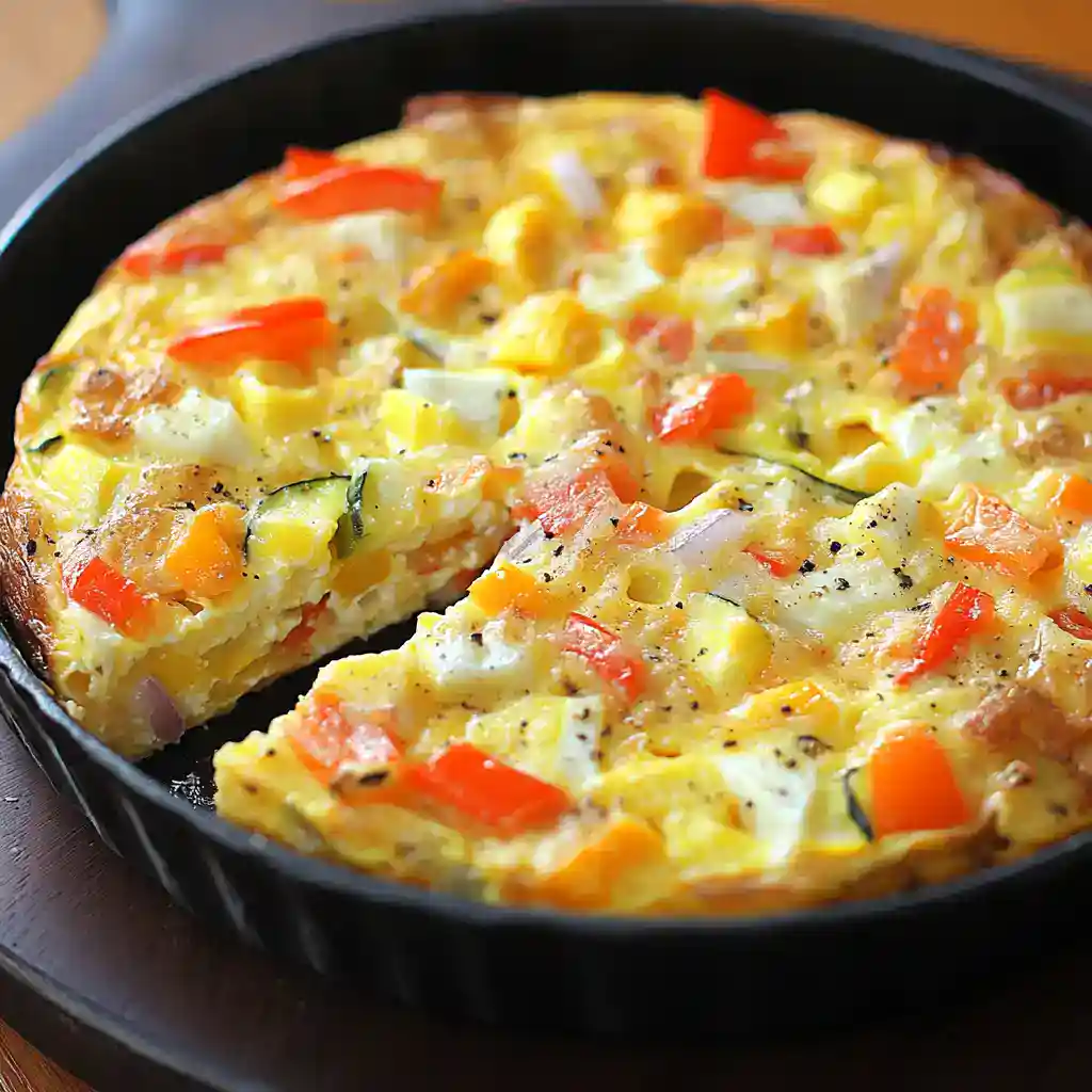 Hearty Fun-shaped Foods Frittata