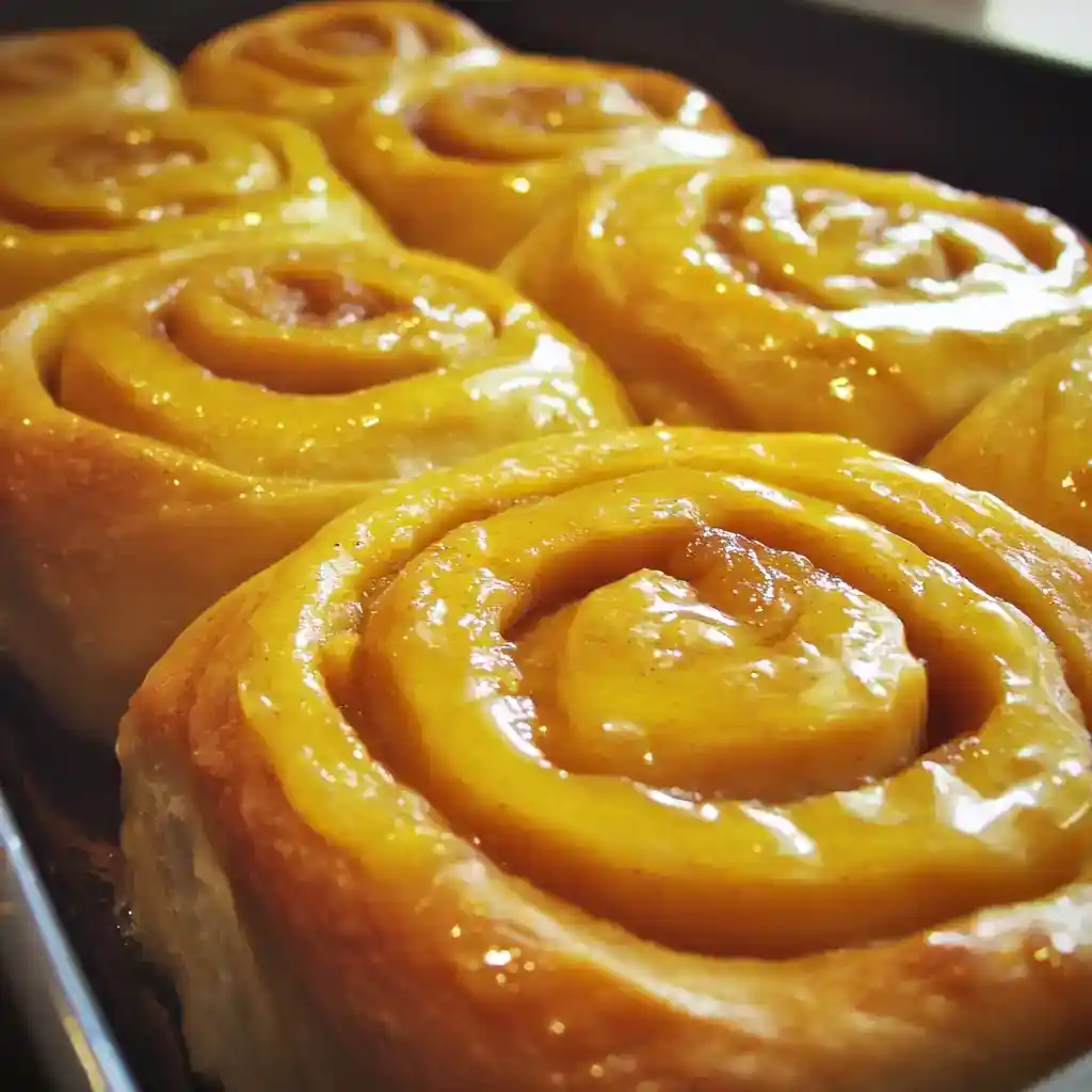 Homemade Pumpkin Rolls