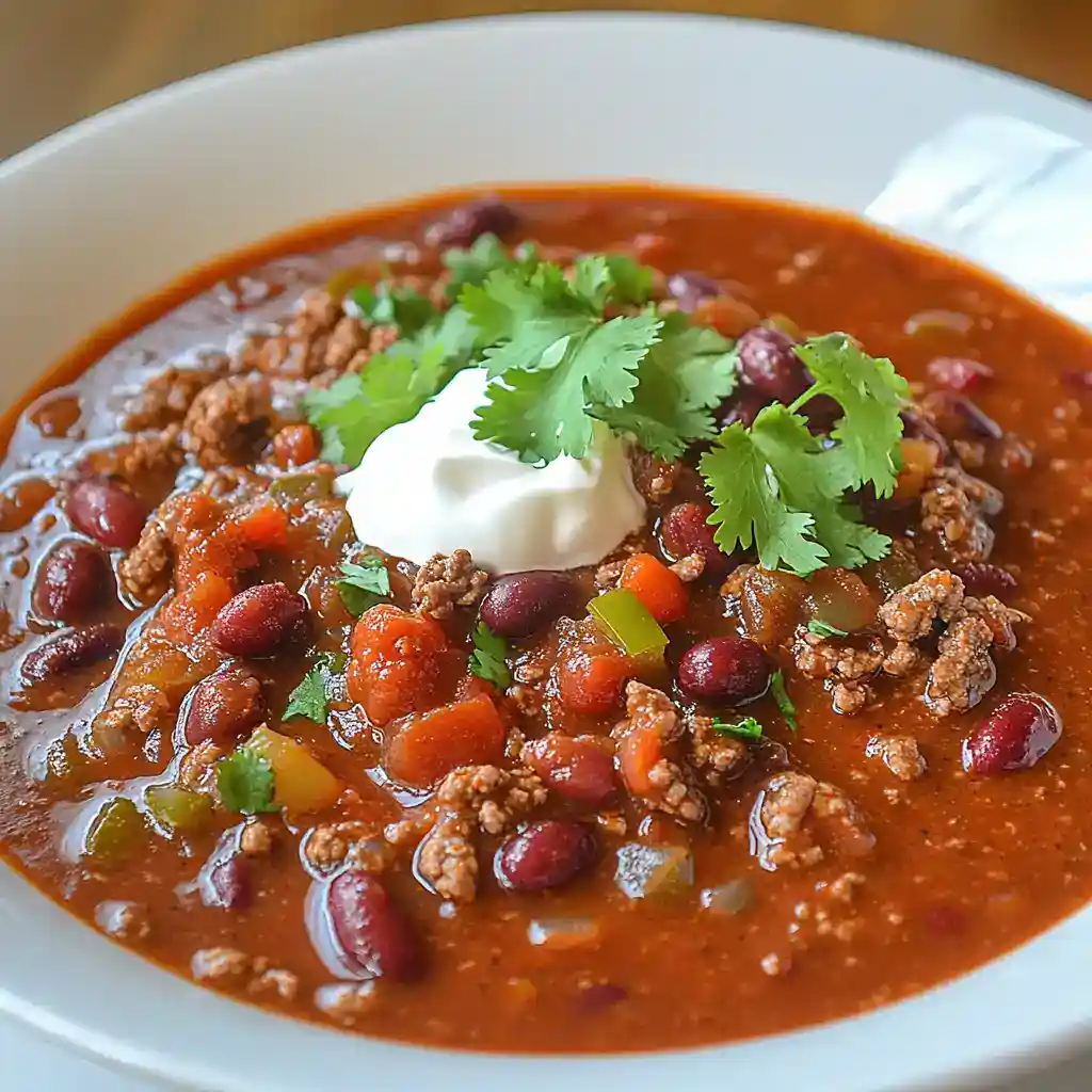 Infused Cranberries Chili