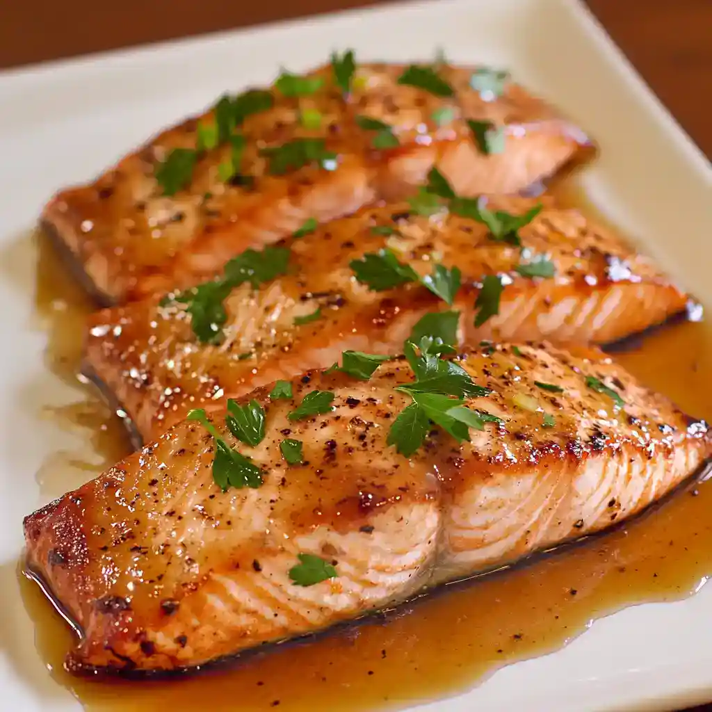 Maple Glazed Salmon