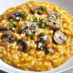 Pumpkin and Mushroom Risotto