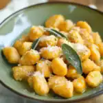 Pumpkin and Sage Gnocchi
