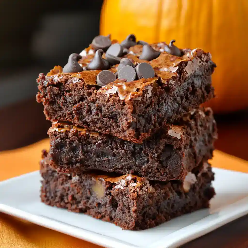 Pumpkin Brownies