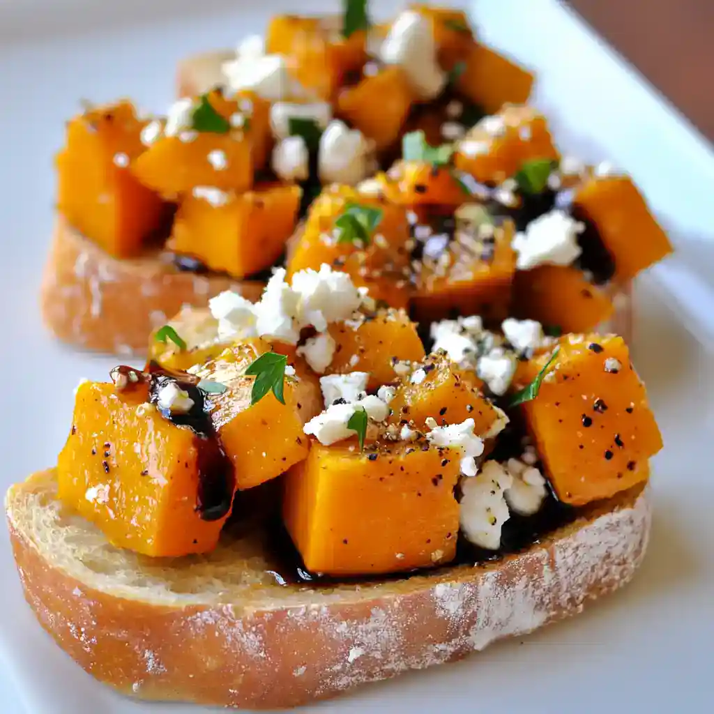 Pumpkin Bruschetta