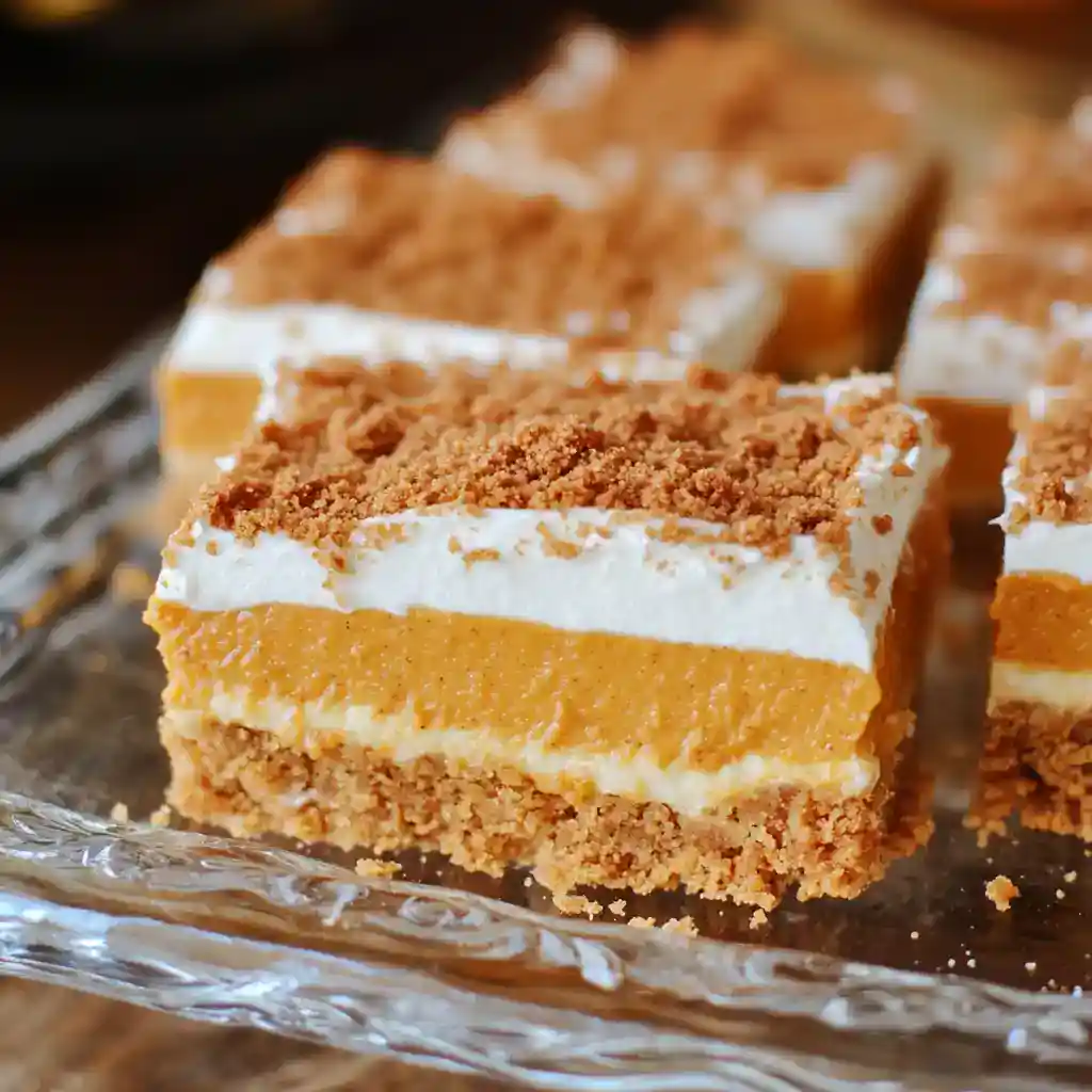Pumpkin Cream Bars