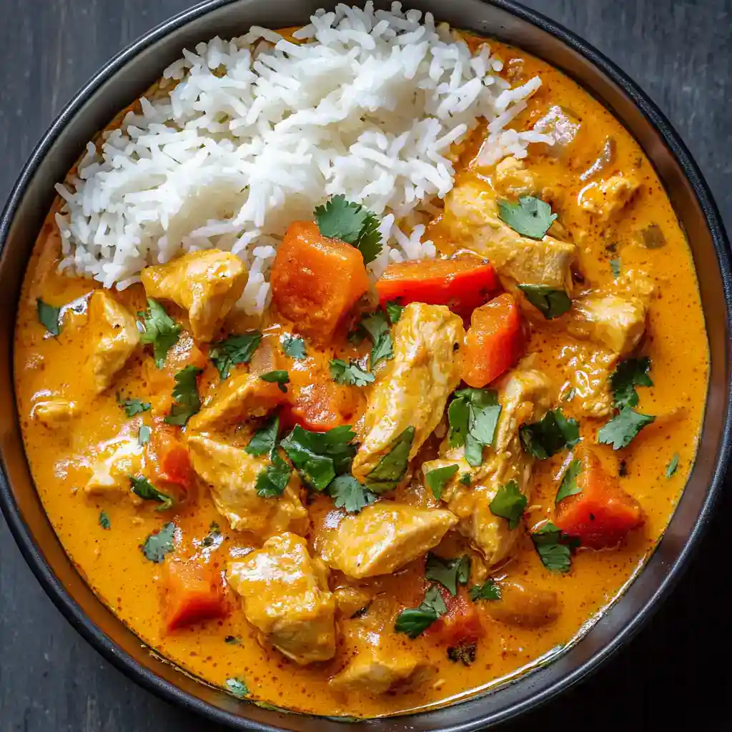 Pumpkin Curry with Chicken