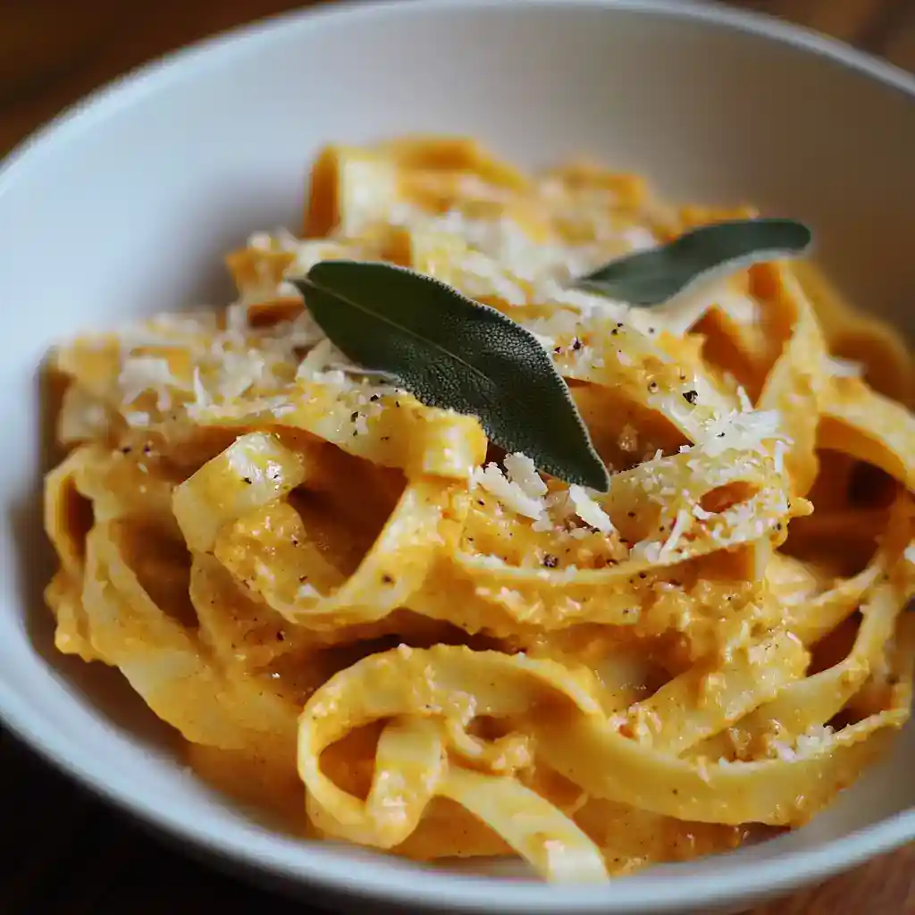 Pumpkin Sage Pasta