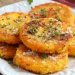 Pumpkin with Garlic Cakes