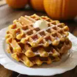 Pumpkins with Brown Sugar Waffles