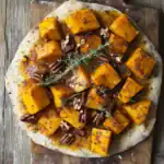 Pumpkins with Cinnamon Flatbread