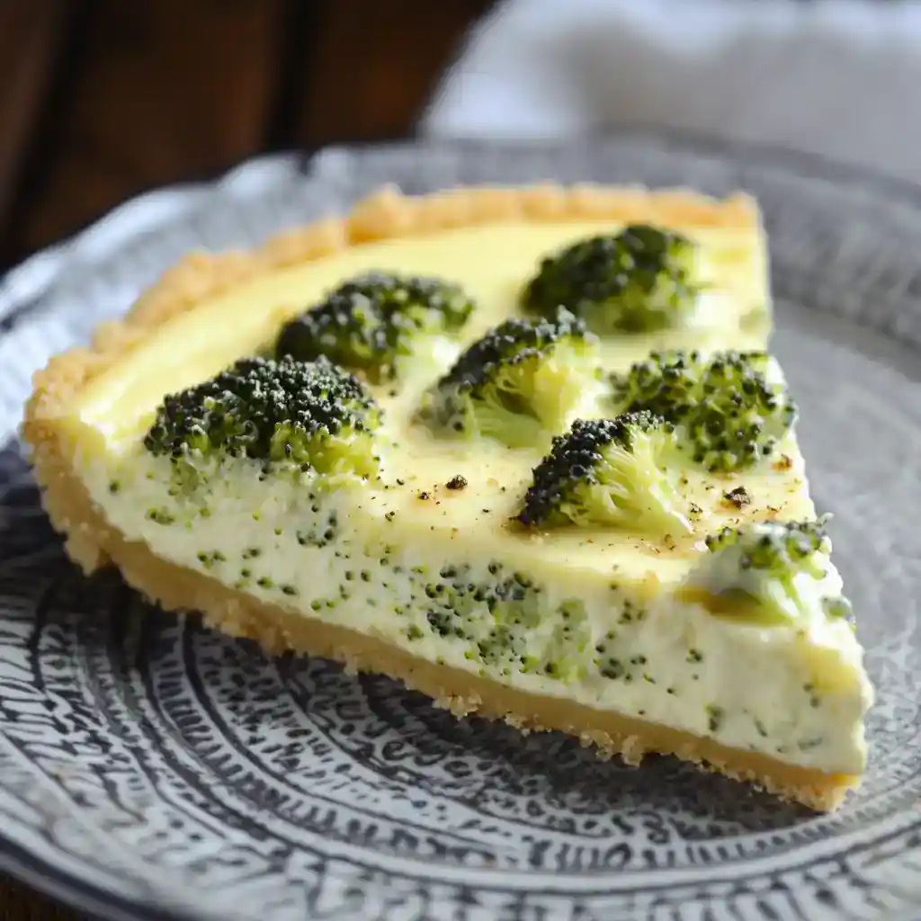 Seasonal Broccoli Cheesecake