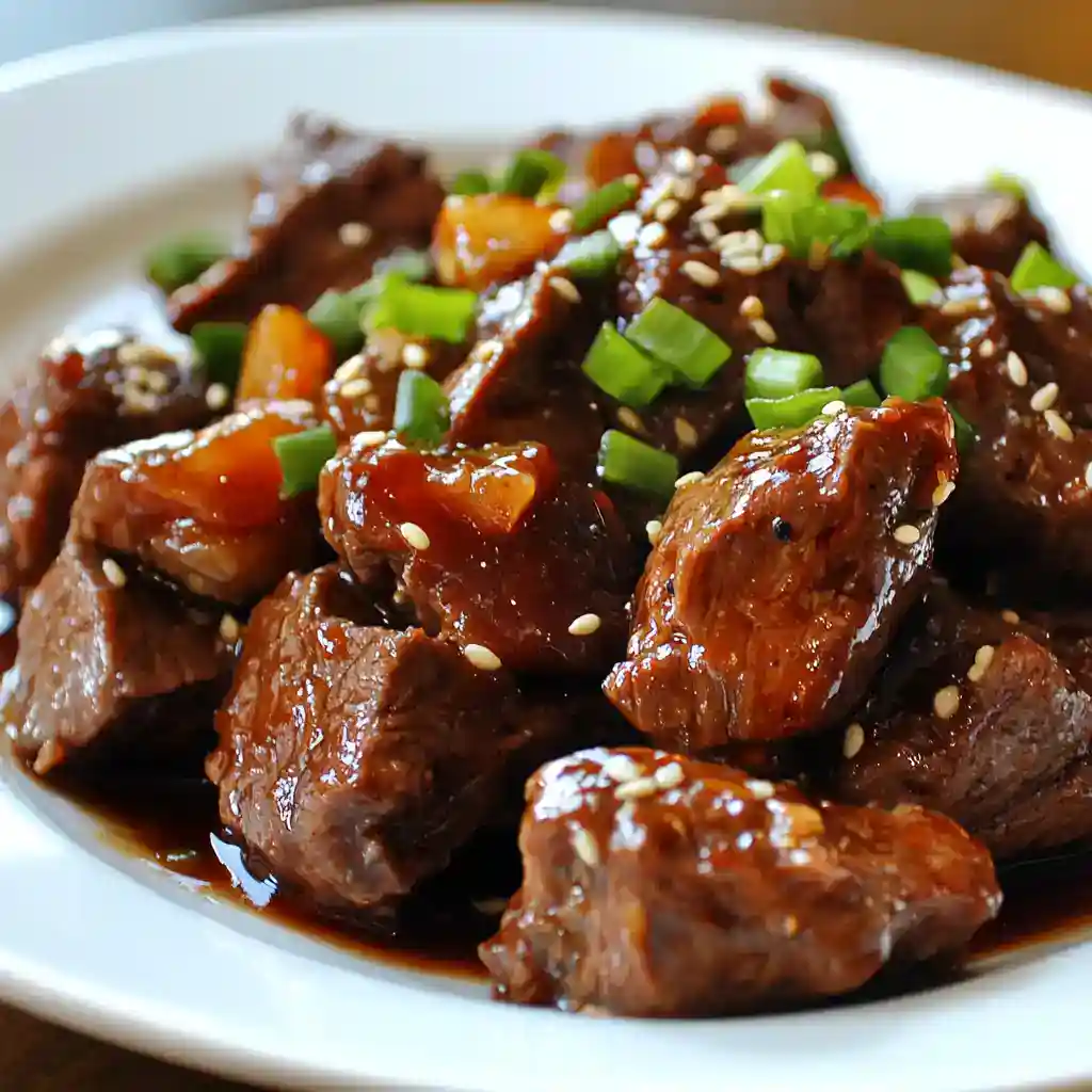 Slow-cooked Candy Beef