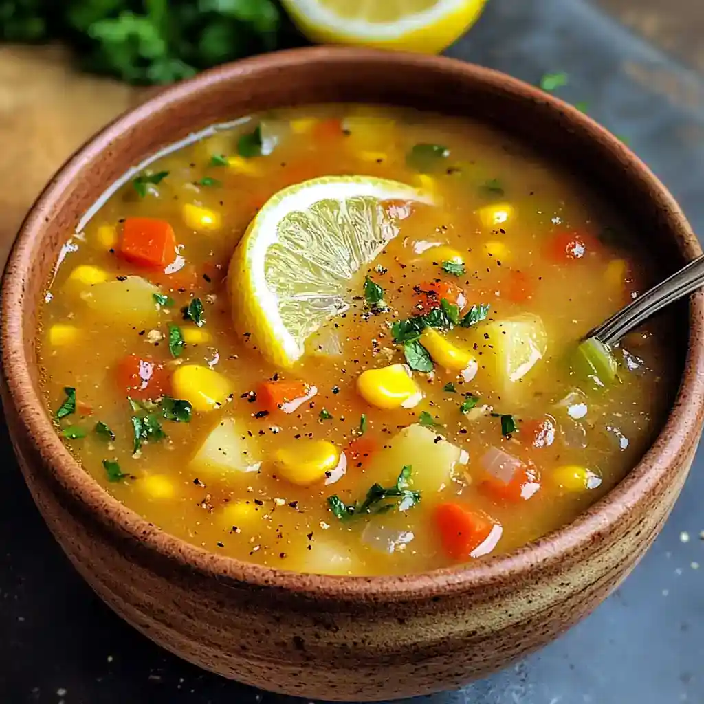Spiced Foods with Lemon Chowder