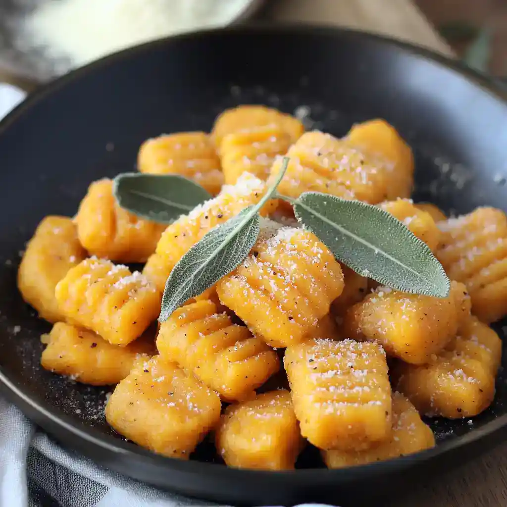 Sweet Potato Gnocchi with Sage
