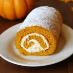 Vibrant Pumpkins Roll Cake