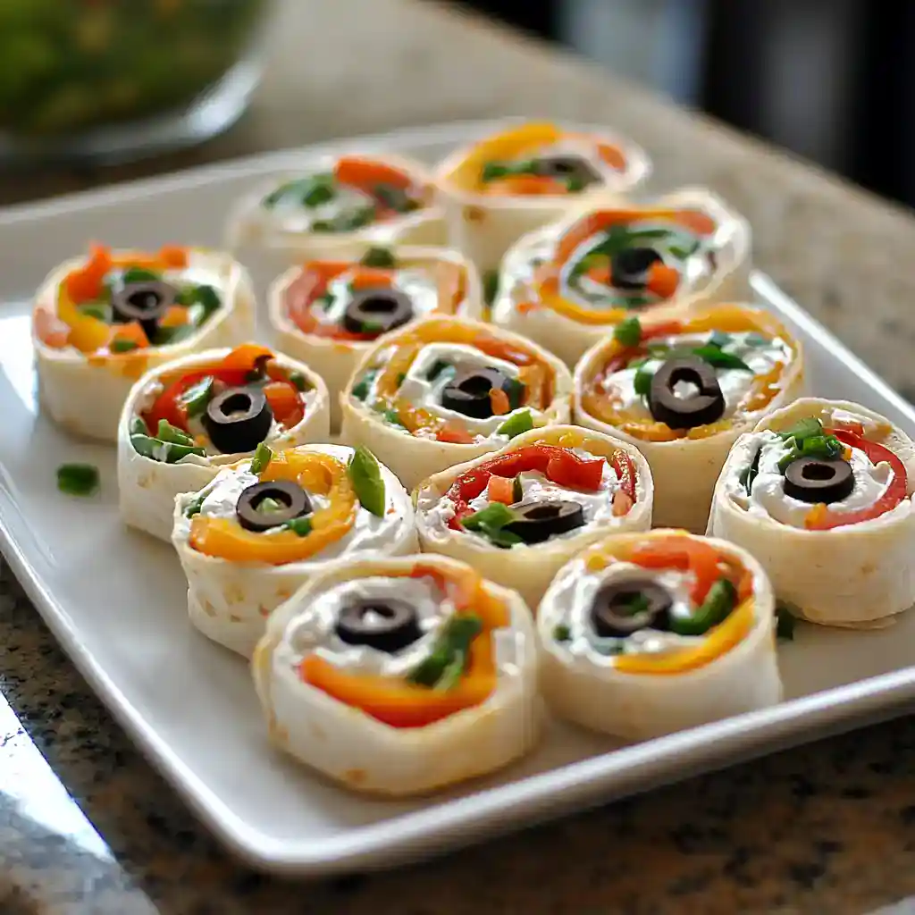 Vibrant Spiced Foods Pinwheels