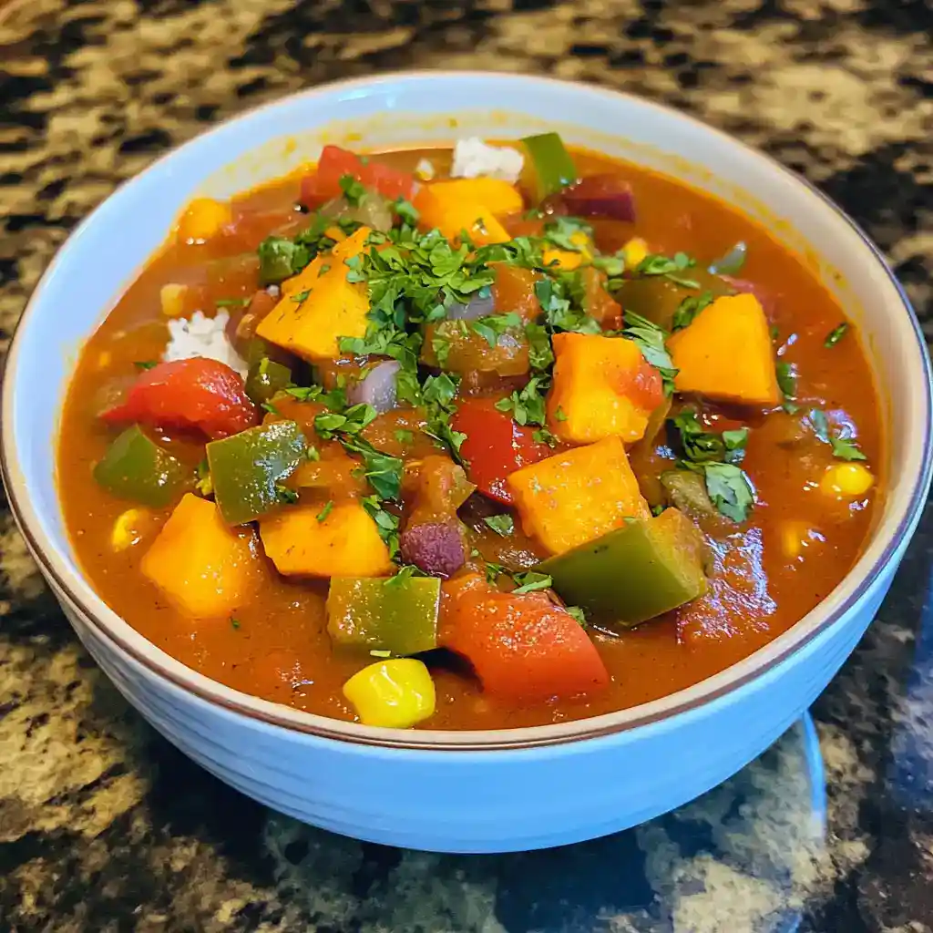 Vibrant Sweet Potatoes Gumbo