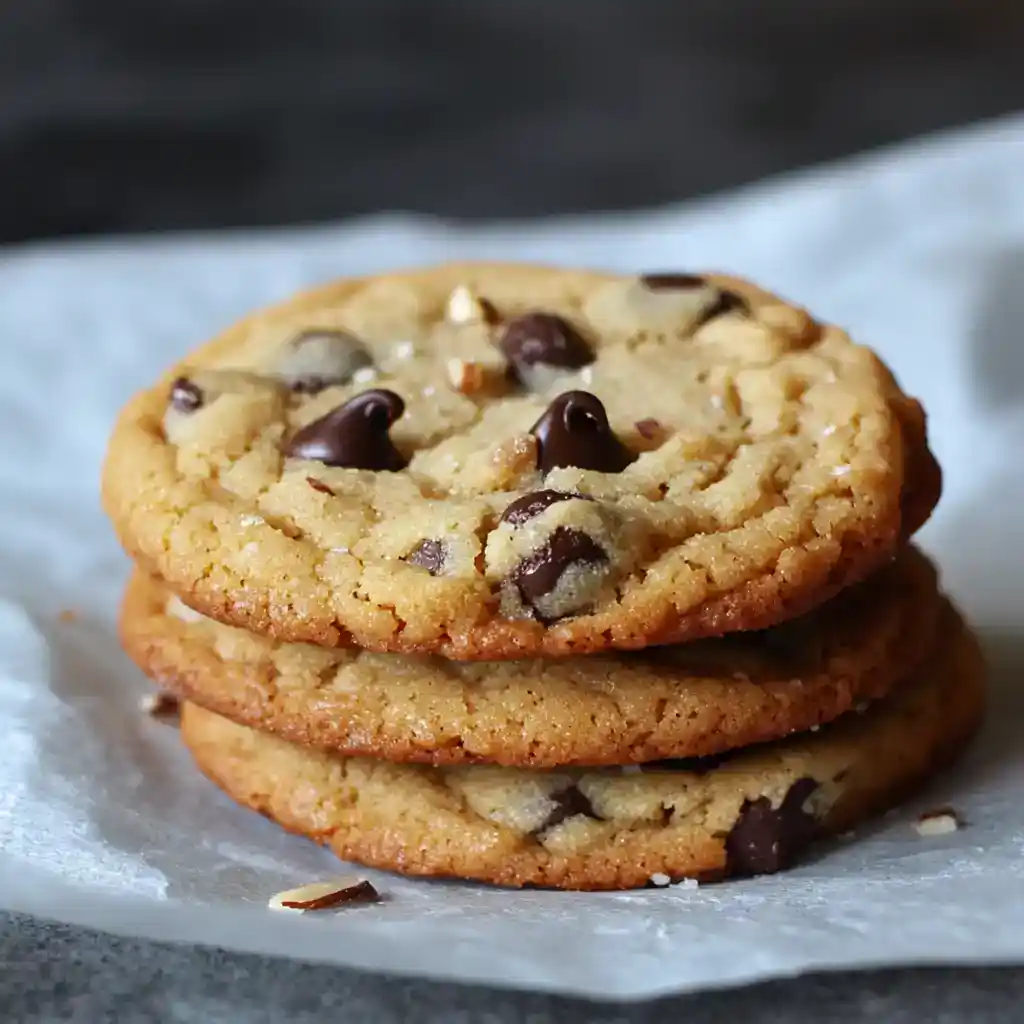 Almond Chocolate Chip Cookies