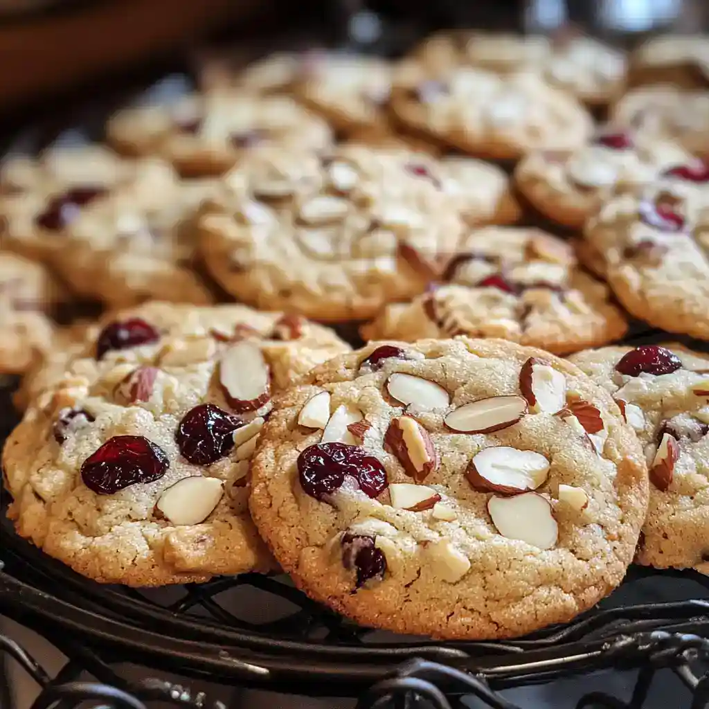 Almond Cranberry Cookies