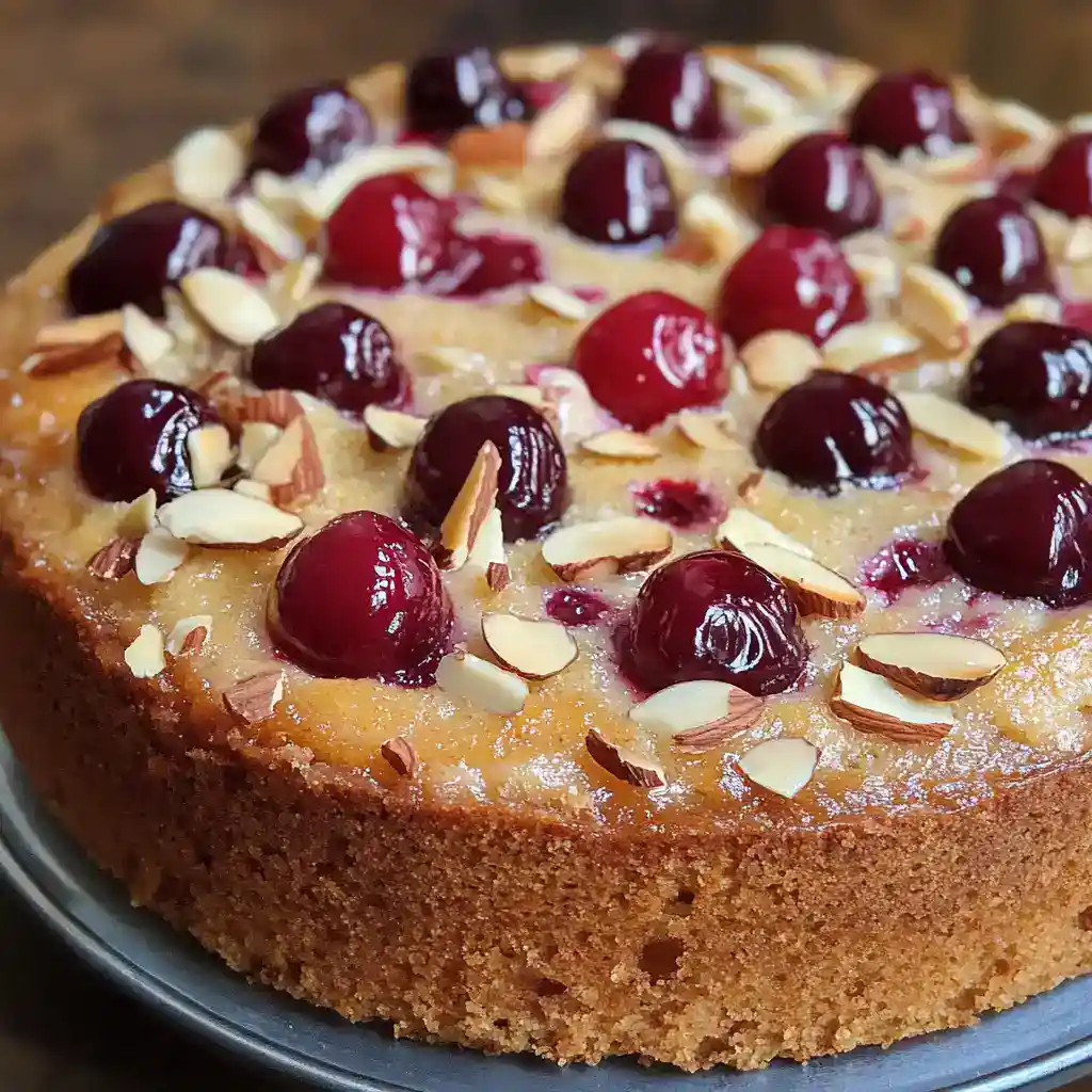 Amaretto Cherry Cake