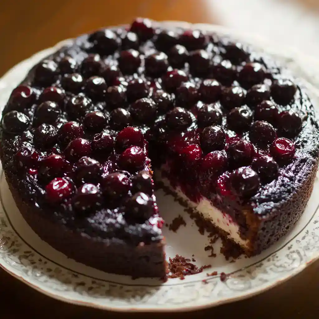 Black Cherry Cake