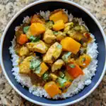 Chicken and Butternut Kernel Sprout Curry