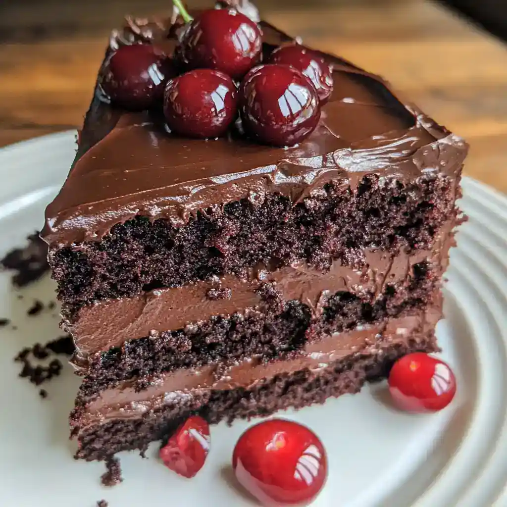 Chocolate Cherry Cake