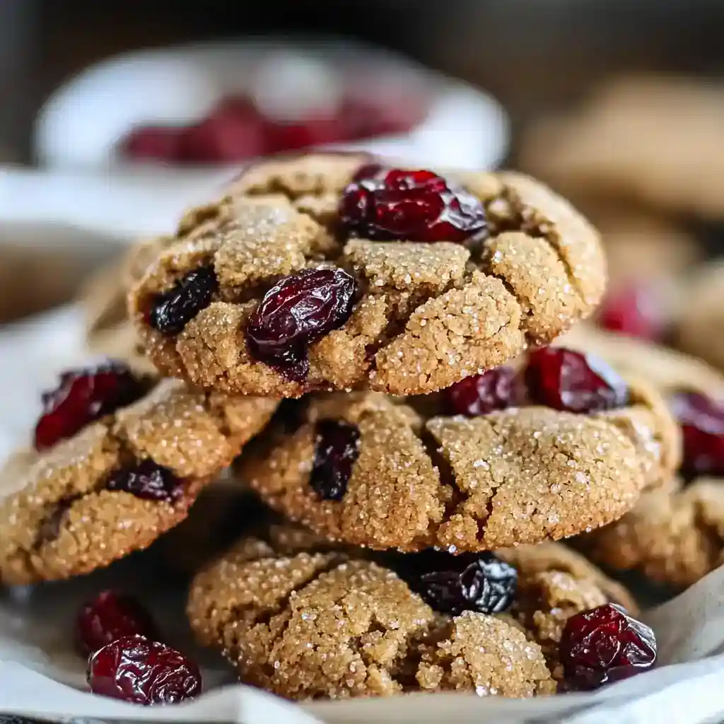 Cranberry Ginger Cookies