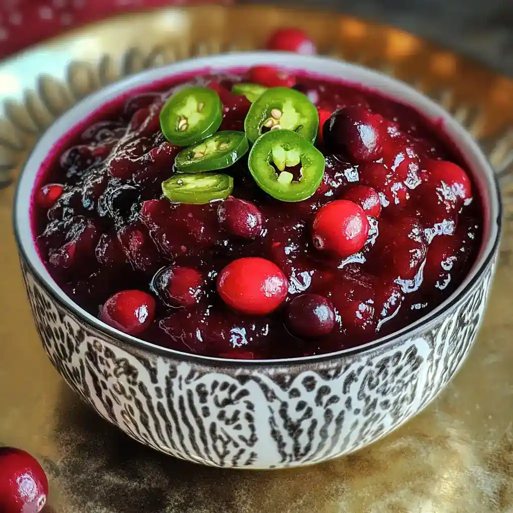 Cranberry Jalapeño Sauce
