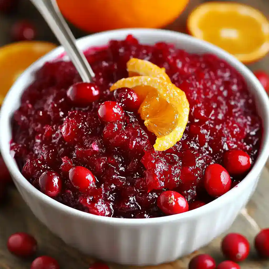 Cranberry Orange Relish