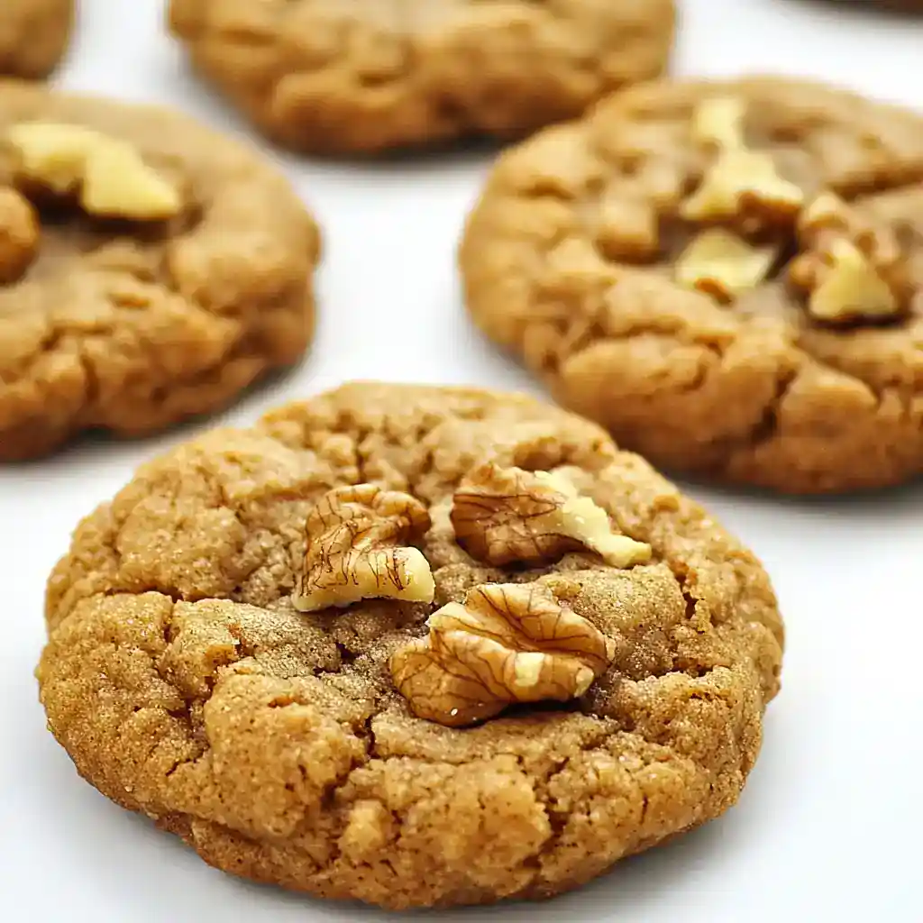 Ginger Walnut Cookies